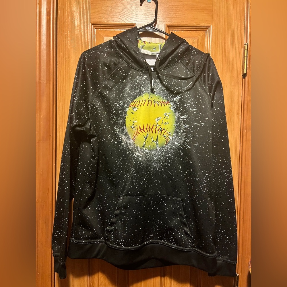 Boombah black softball hoody. Size large